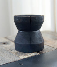 Load image into Gallery viewer, Small Yakisugi Wooden Candle Holders
