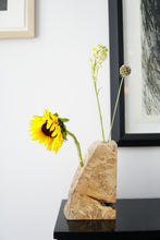 Load image into Gallery viewer, Spalted Maple Bookend Ikebana Vase
