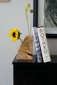 Spalted Maple Bookend Ikebana Vase