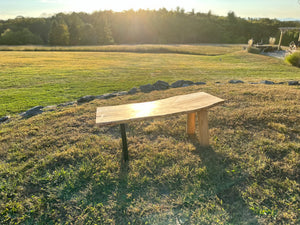 Spalted Maple Bench